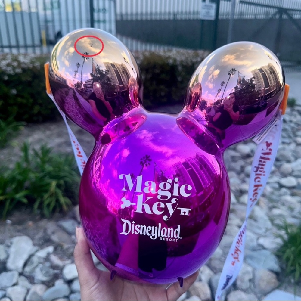 Disneyland Magic Key Mickey Balloon Popcorn Bucket